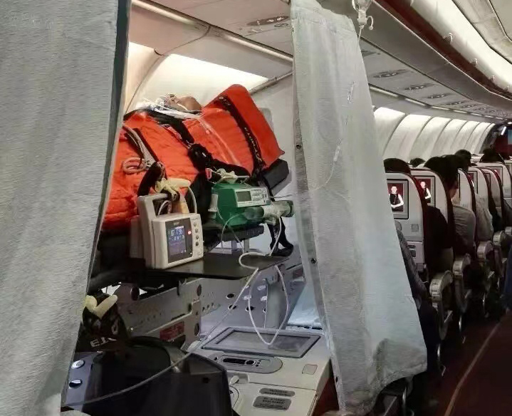 樟树市跨国医疗包机、航空担架